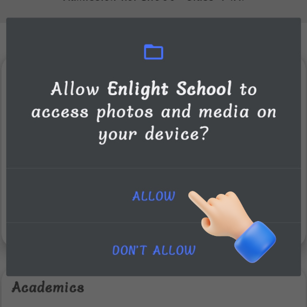 Step 5 - Allow Permissions 3